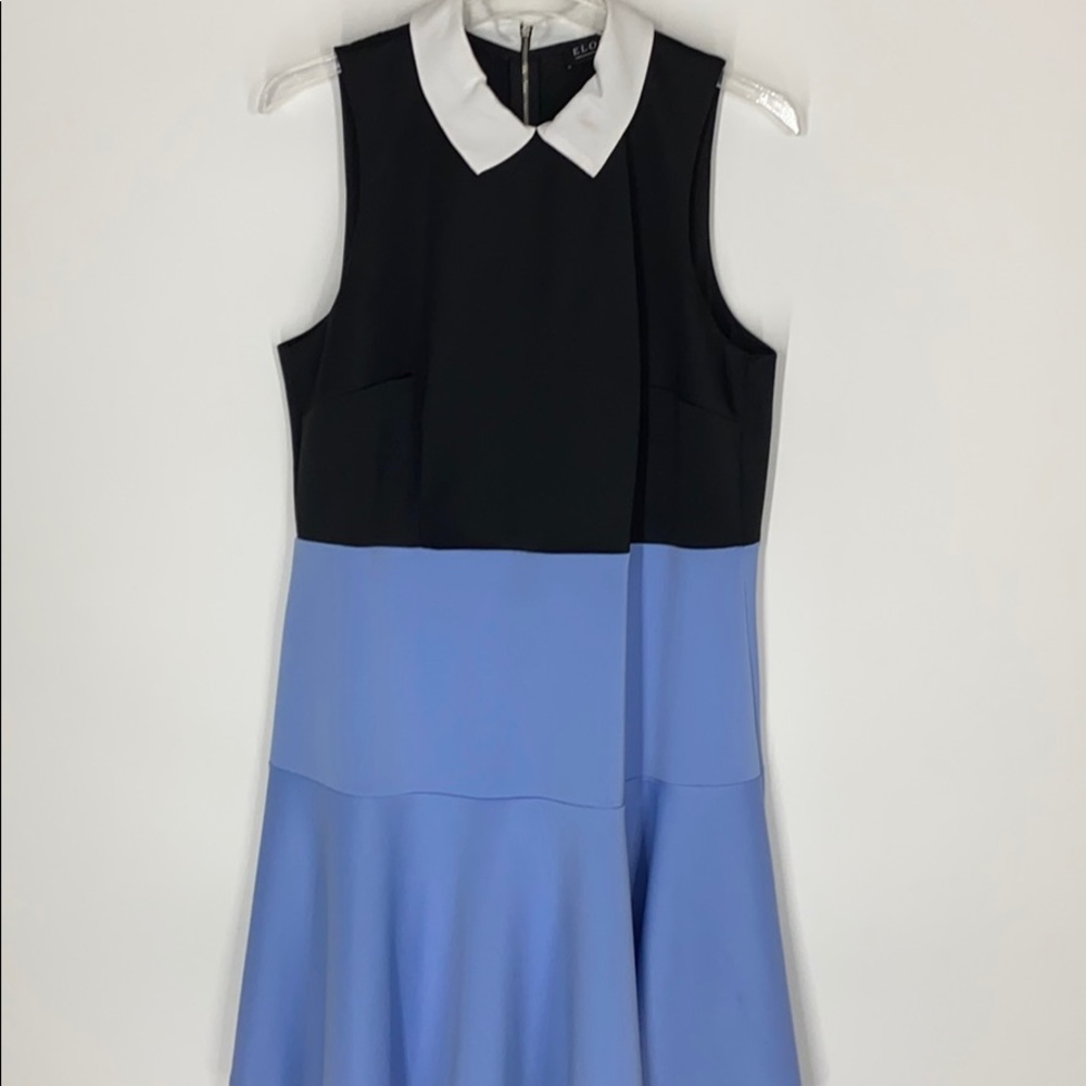 Eloquii size 20 dress blue black